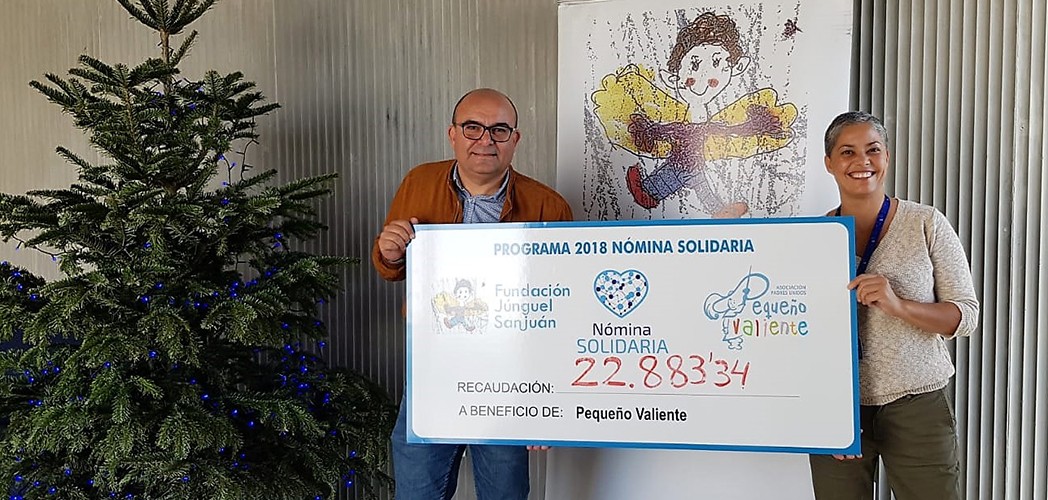 La Fundación Satocan Júnguel Sanjuan reparte 22.883 euros a Pequeño Valiente