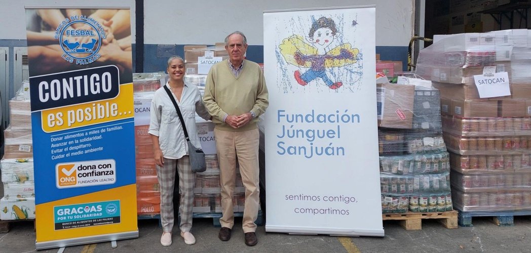 La Fundación Satocan lleva 15 años colaborando con el Banco de Alimentos